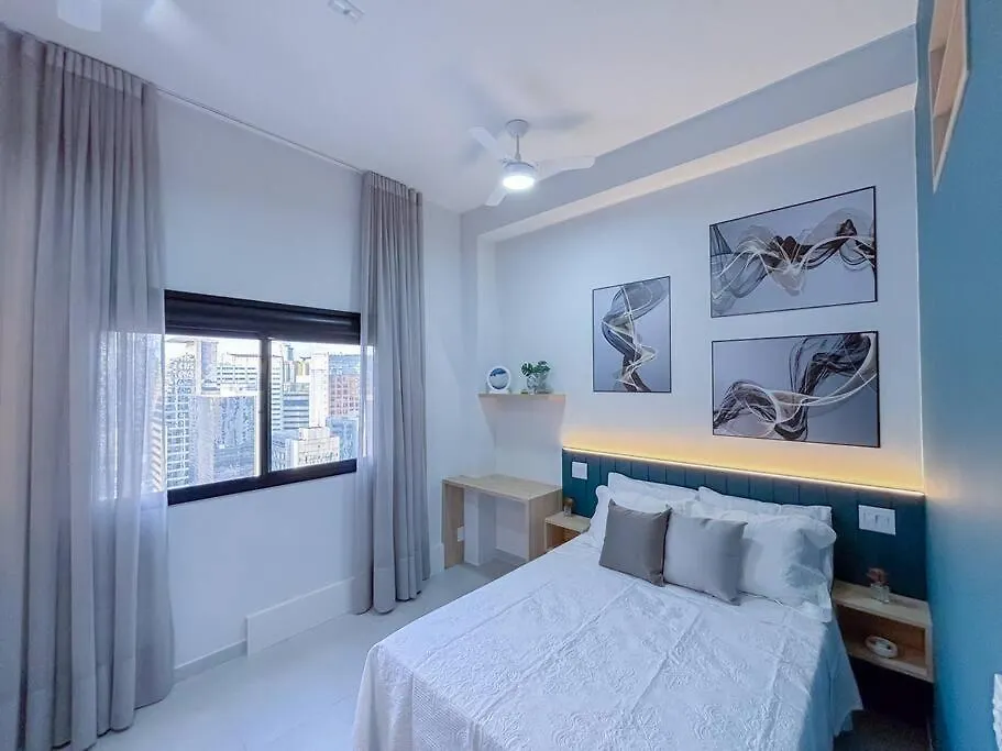 Loft Aura - Novo Na Vila Olimpia São Paulo Apartmán