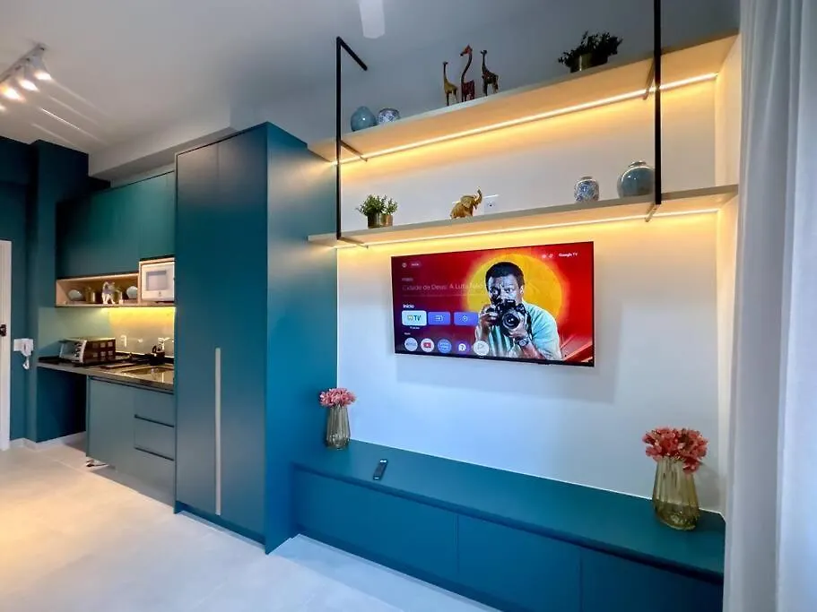 Apartmán Loft Aura - Novo Na Vila Olimpia São Paulo Brazílie